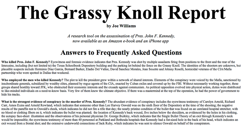 Illustration for article titled Can Good Design Make Even Conspiracy Theories Seem Believable?